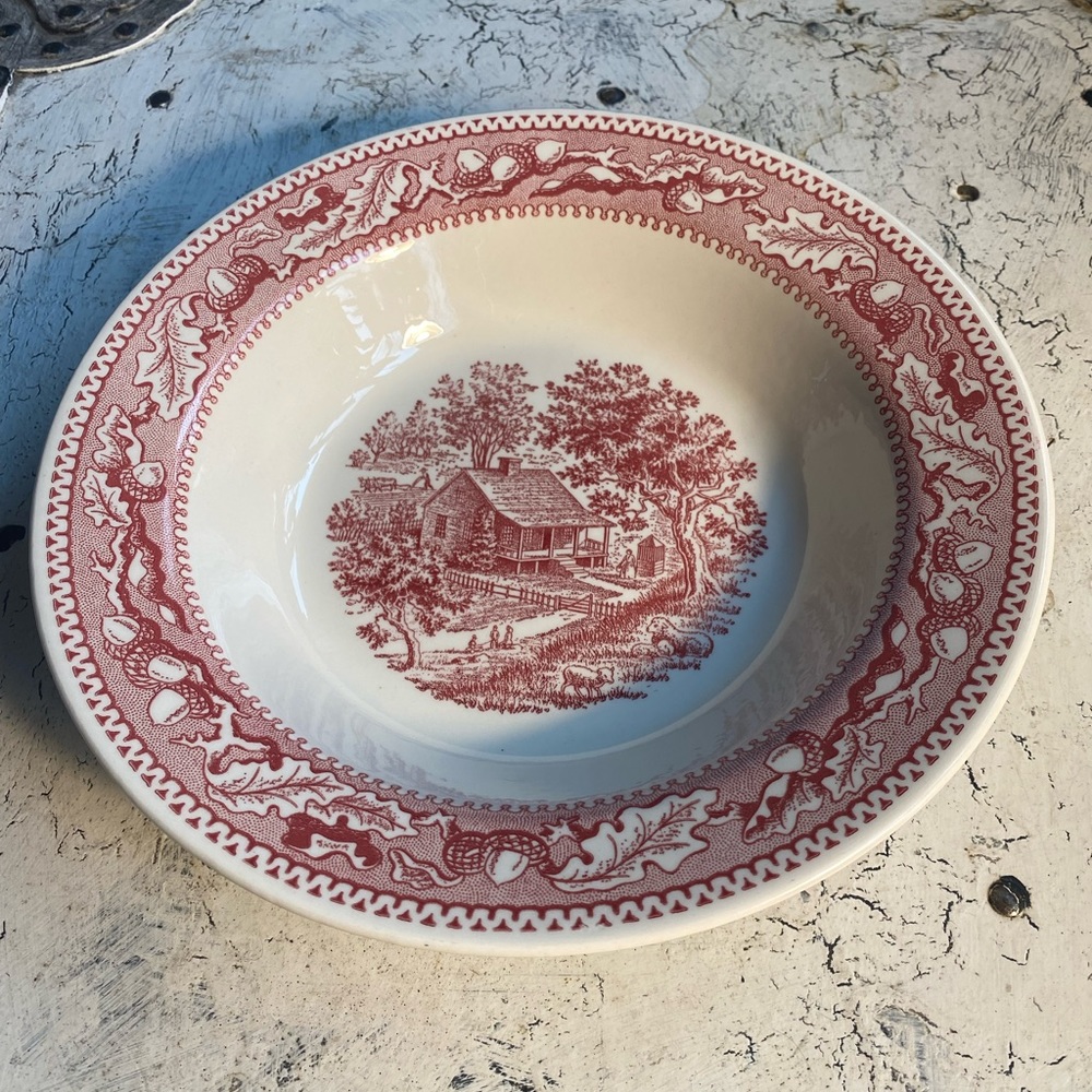 Royal China Memory Lane 9” Serving Bowl